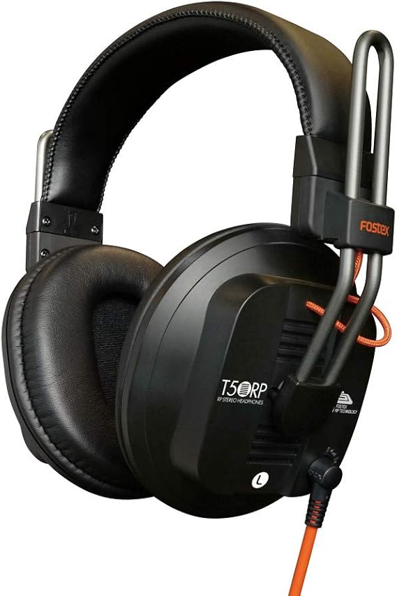 Fostex T50RPMK3 Professional Semi-Open Headphone, Black