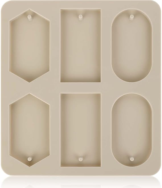 Epoxy Resin Molds, 1 Pcs Silicone Molds for Crafts Resin Keychain Mold
