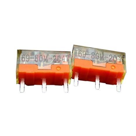 Office Electronics,2Pc TTC Dustproof Gold Mouse Micro Switch Micro Button Gold Contactor 80 Million
