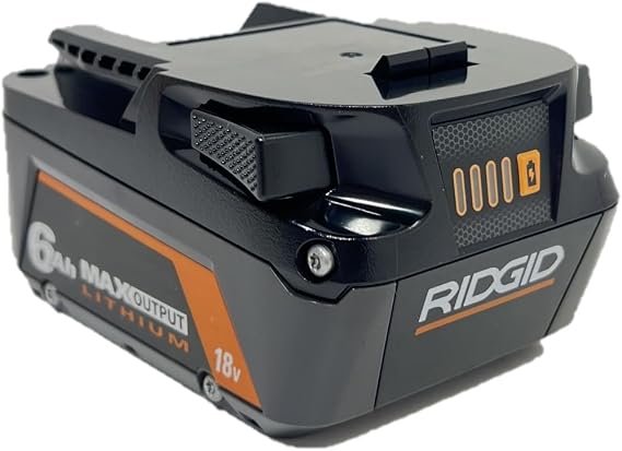 RIDGID 18V 6.0 AH MAX Output Lithium-ION Batteries 2-Pack AC840060PN | Not eligible for the Lifetime Service Agreement