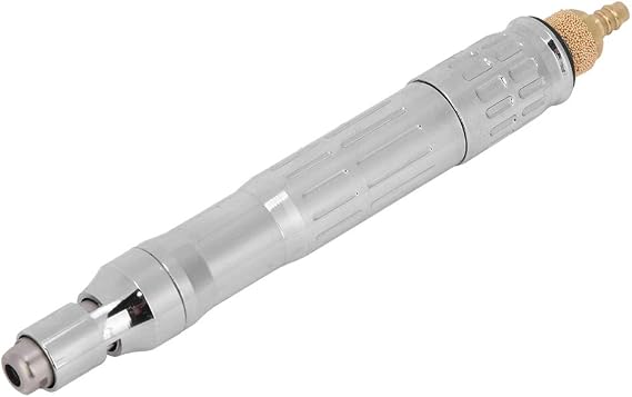 Pencil Grinder, Air Die Grinder Engraving Pen 180 Degree Straight Handle Mini Air Micro Die Grinder Pneumatic Grinding Pen 65000rpm for Cleaning Dies,Backing Plates,Brake Pads