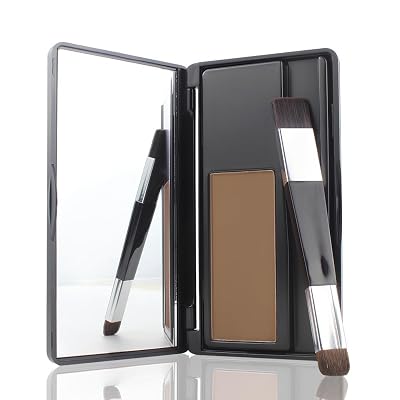 Root Cover Up Instant Grey Coverage and Highlight Touch-Up | Water and Sweat Resistant | No mess Award-Winning Formula - Cover Hair Color, Temporary Concealer Powder Dark Brown, 0.28 oz 8 g