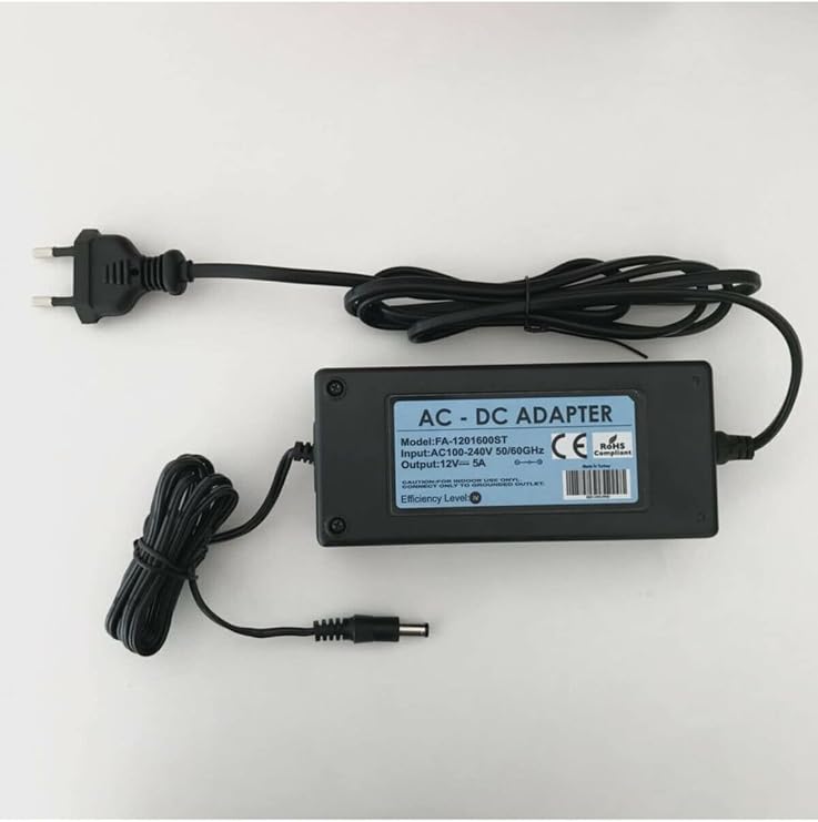 12 Volt 5 Amper Led Adaptörü - 12v 5a Adaptör Kamera Ve Çeşitli Cihazlar Için Adaptör 5.5 * 2.1