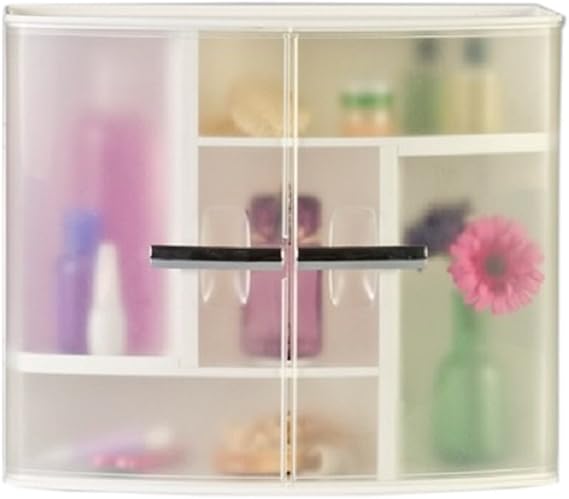 Primanova M-09416 Transparent Natural Bathroom Medicine Cabinet