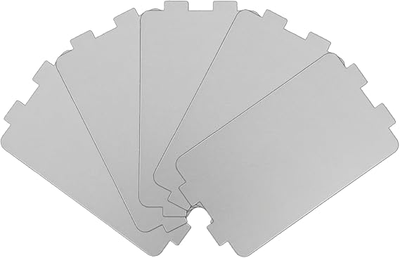 5 Pack Microwave Waveguide Cover Mica Plate - 63x115mm Universal Oven | Mica Board Replacement Sheet, Heat-Resistant Wave Guide Shield for Microwaves, Hair Dryers, Toasters & Heaters