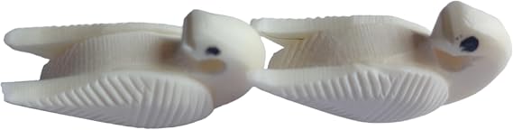 BHAVICREATION Sitar Tuning Bead Swan Tuning Bead (2 pcs) Camel Bone Spare Parts & Accessories