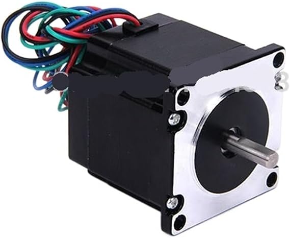 High Torque 57 Stepper Motor 2 Phase 4 Leads Nema23 Motor 57BYGH24 53.5MM 3.5A 1.3NM Low Noise (23HS2401) Motor for CNC XYZ(Size:6.35mm)