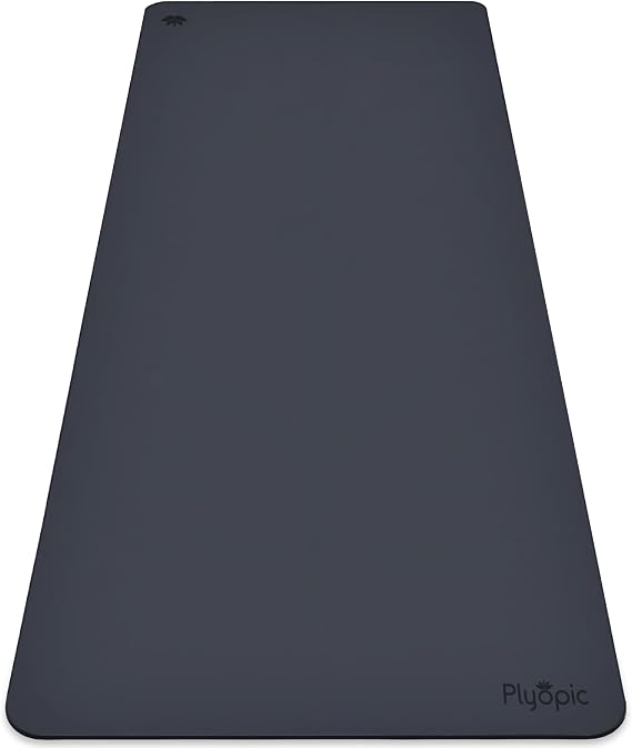 Plyopic. Ultra-Grip Pro+ Yoga Mat EXTREME Non-Slip Performance - Alignment Lines - Thick & Comfortable - For All Levels & Yoga Styles, Pilates, Exercise, Workout