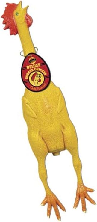 Accoutrements Deluxe Rubber Chicken