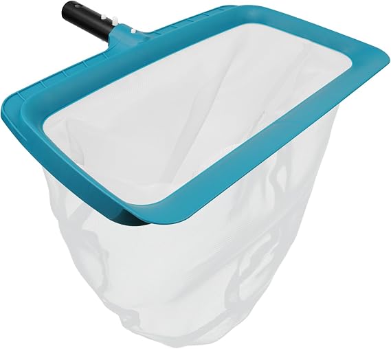 Pool Skimmer Net, Swimming Leaf Rake with Deep Nylon Bag (No Pole)