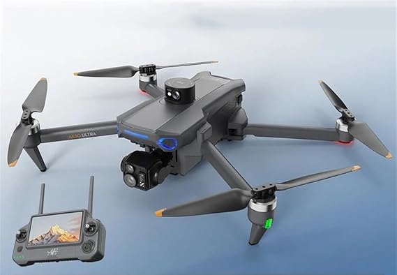 Single Battery,AE30 Ultra Professional Drone With 8K Camera 3-Axis Gimbal Obstacle Avoidance Touch Screen FPV Drones Brushless RC Quadcopter
