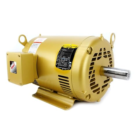 Baldor EM3313T General Purpose AC Motor, 3 Phase, 215T Frame, OPSB Enclosure, 10Hp Output, 1770rpm, 60Hz, 230/460V Voltage