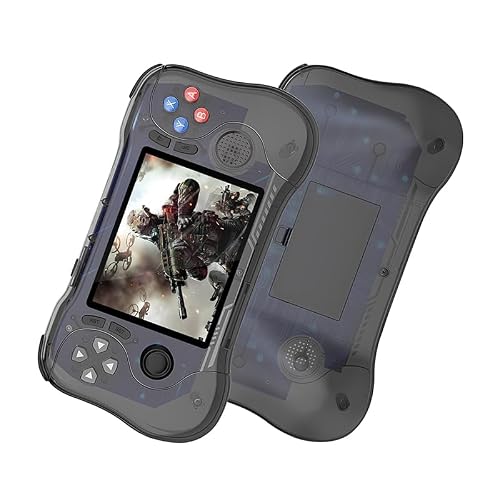Retro Gaming Console, Portable Video Game Console with 3.5 inch IPS Screen and Preloaded 800 Classic Video Games, Mini Retro Handheld Game Console Black