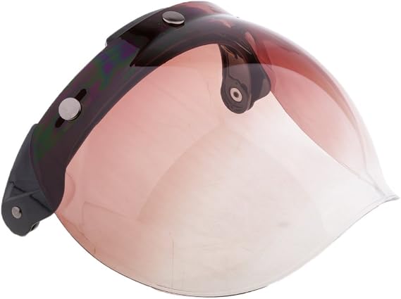 Bubble Shield 3 Snap Motorcycle Helmet 5 for biltwell bonanza