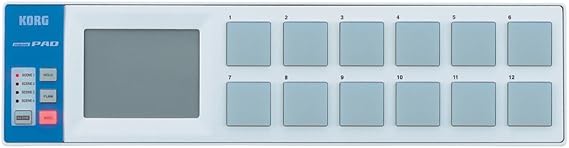 Korg nanoPAD USB Drum Controller, White