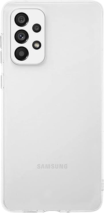 KZY CONTACT Cover 1mm Transparent Silicone Case compatible with Samsung Galaxy A73