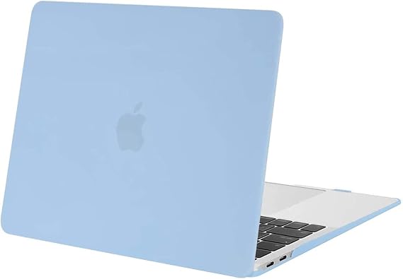 MOSISO Compatible with MacBook Air 13 inch Case M1, Airy Blue