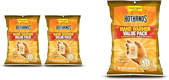 HotHands Hand Warmers 20 Pair & 10 Count Value Pack Bundle
