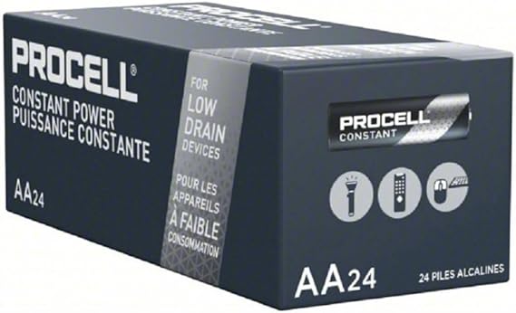 Duracell Procell AA 24 Pack (Pack of 2)