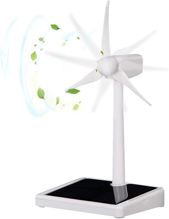 Solar 3D Windmill Model Ornament, Craft, Decoration, Science Teaching