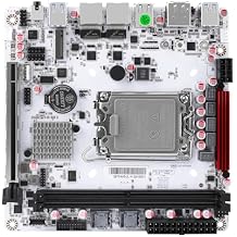 Q670 8bay NAS MINI ITX Motherboard Upgraded Version,LGA1700 Supports intell12-14 Gen Processors,DDR5,Dual 4k Displays,5X USB3/2,8 SATA3.0 Ports, I226LM 2.5G with vPro (Q670)