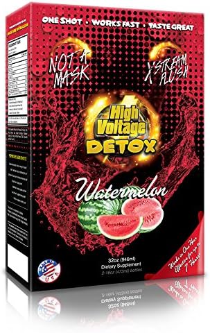 High Voltage Detox Drink 32oz Watermelon