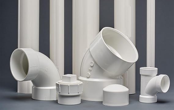 PVC Pipe Schedule 40 White 1-1/2 Inch Diameter & Length (1ft - 5ft) Versatile Solution for Drainage, Irrigation, and Light Pressure Applications (1 Ft)