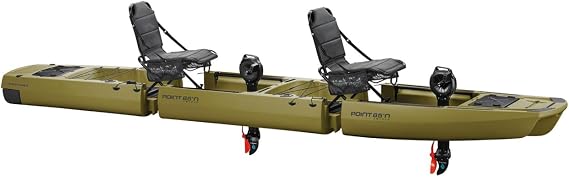 Point 65N Kingfisher Modular Fishing Kayak Tandem
