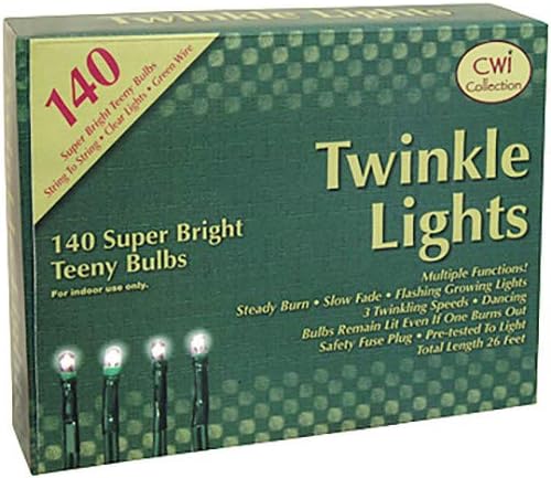 CWI LT1402 Multiple Function Teeny 140-Bulb Light Set
