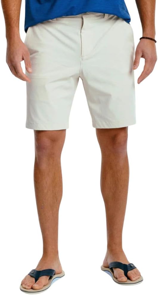 Southern Tide Men's Brrr-Die Gulf Short 8 Stone 34