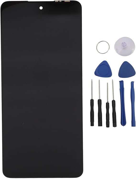 for Note 10 Pro X695 Screen Replacement OLED, Touch Screen Display Digitizer Assembly with Frame Repair Tool, Mobile Phone Replacement Parts