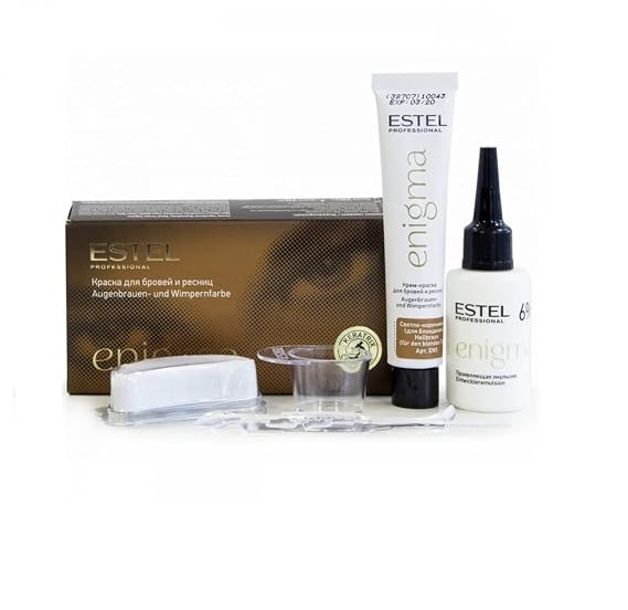 LIGHT BROWN for Blondes COLOR Paint for Eyelashes and Eyebrows