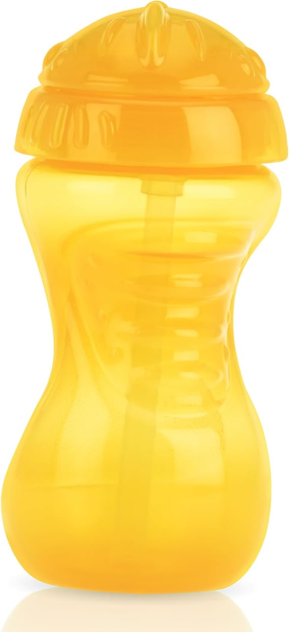 Nuby 1pk Twist N' Sip No Spill Straw Cup - Colors May Vary, One Size (Pack of 1)