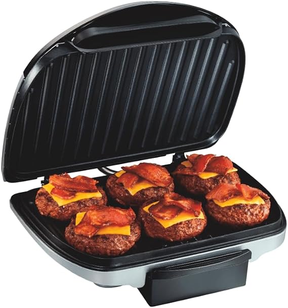 Hamilton Beach Electric Indoor Grill With Large 90 sq. in. Cooking Surface