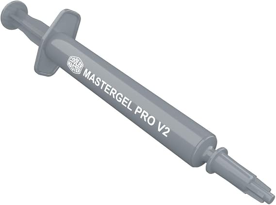 Cooler Master MasterGel Pro V2 High Performance Thermal Compound with High CPU/GPU Conductivity W/m.k= 9m Design for CPU and GPU Coolers