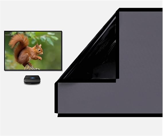 Projector Screen, 100 Inch -150 Home Projector Screen 16:9 T Prism UST ALR Fabric Without Frame for Home Theater(133 inch)
