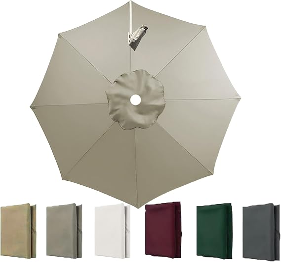 11ftCantilever Parasol Replacement Canopy For Offset Umbrella Canopy Cantilever Umbrella Round