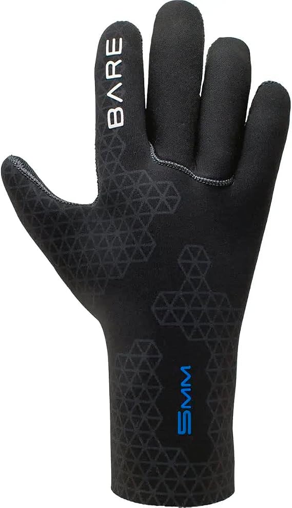 Bare 5mm S-Flex Gloves, Black