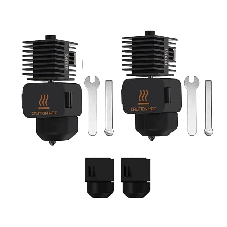 A1 Mini Hotend Assembly A1 Silicone for Bambu Lab A1 Mini Hotend for Bambu A1 Mini Hotend Silicone Sock Bamboo A1 Parts for Bambu A1 Hot End, High-Precision for Bambu Lab A1 Parts -2PCS