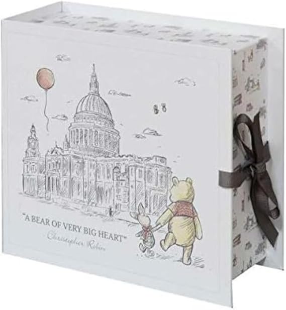 Winnie the Pooh DI495 Memory Box, Grey