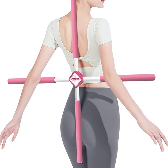 Posture Corrector, Yoga Posture Stick for Women, Humpback Correction Sticks Stretching Tool for Back Brace, New Disassembly Design Humpback Correction Stick for Adult and Child