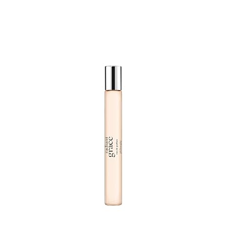 philosophy radiant grace eau de parfum - warm & floral women's perfume - with notes of carmelized sandalwood, jasmine & black cherry - long lasting fragrance