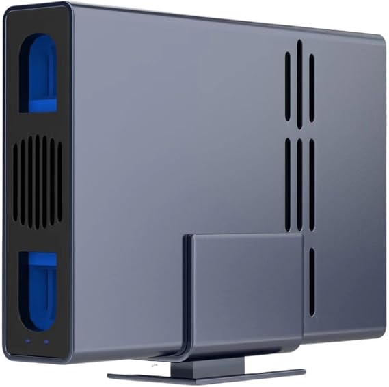 IO CREST 10Gbps Single Bay USB Type-C Enclosure for 2.5" & 3.5" SATA HDD