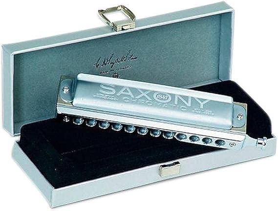 Seydel SAXONY Chromatic Harmonica, Matt, Orchestra Tuning, Key of C