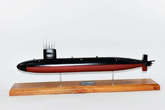 USS Finback SSN-670 Submarine Model