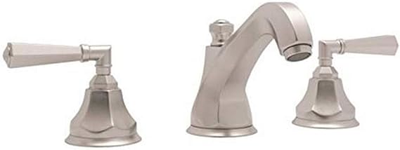 ROHL A1908LMSTN-2 Palladian High Neck Widespread Lavatory Faucet