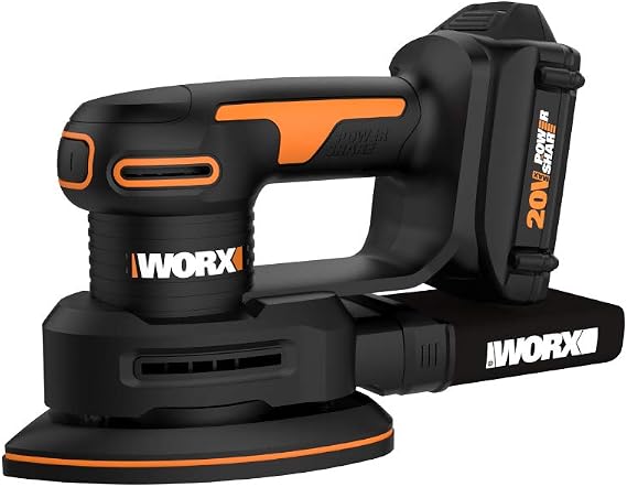 WORX Cordless Detail Sander, 20V Finger Sander, WX822L