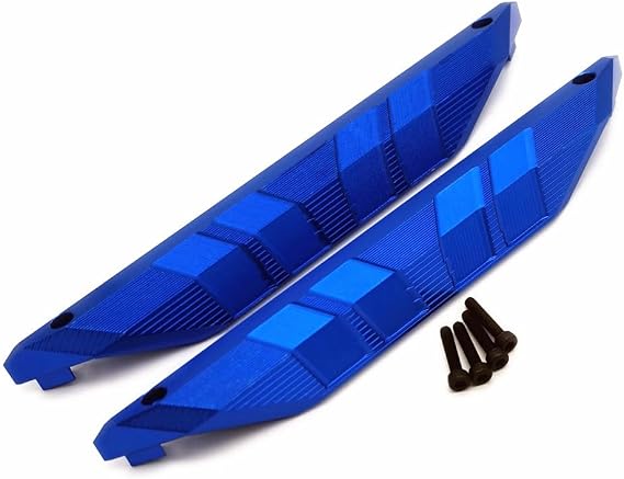 Aluminum Chassis Side Trail Bars Blue for Traxxas 1/10 MAXX 8923