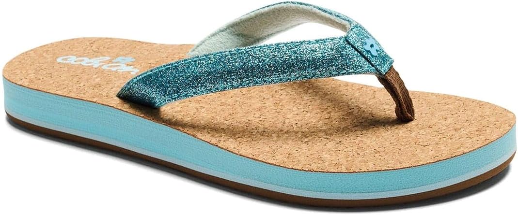 Cobian Lil' Capri Girls' Sandals with Genuine Cork Footbed