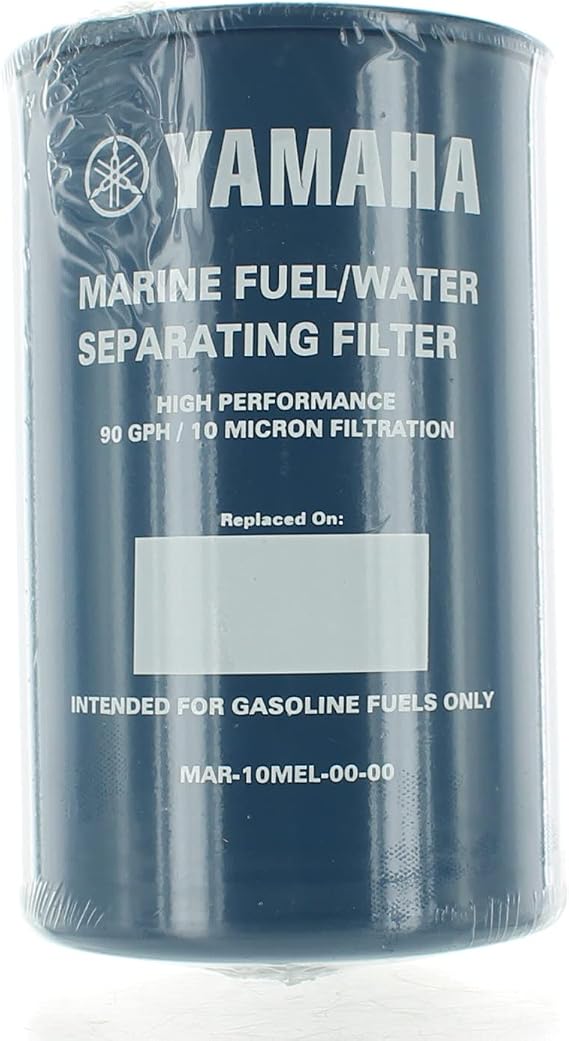 Yamaha Marine Fuel/Water Separating Filter, #MAR-10MEL-00-00 (New #QB1-10MEL-10-00) and (Supercedes #MAR-FUELF-IL-TR)